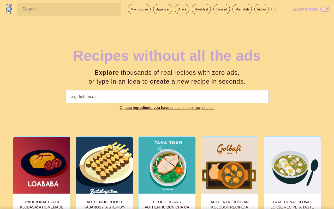 Robot Recipes