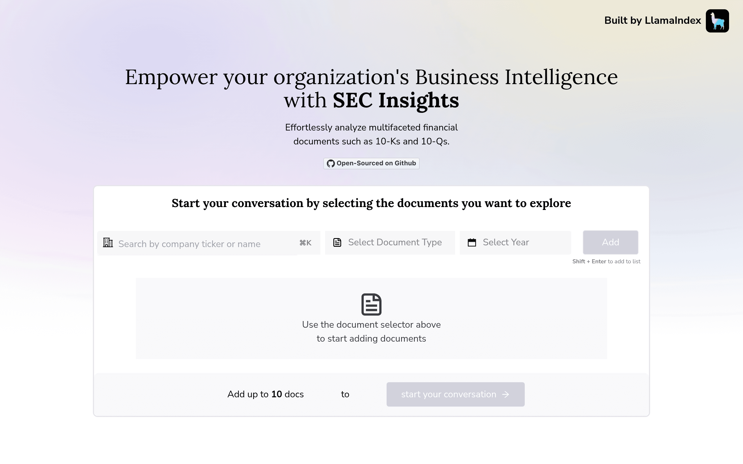 SEC Insights AI