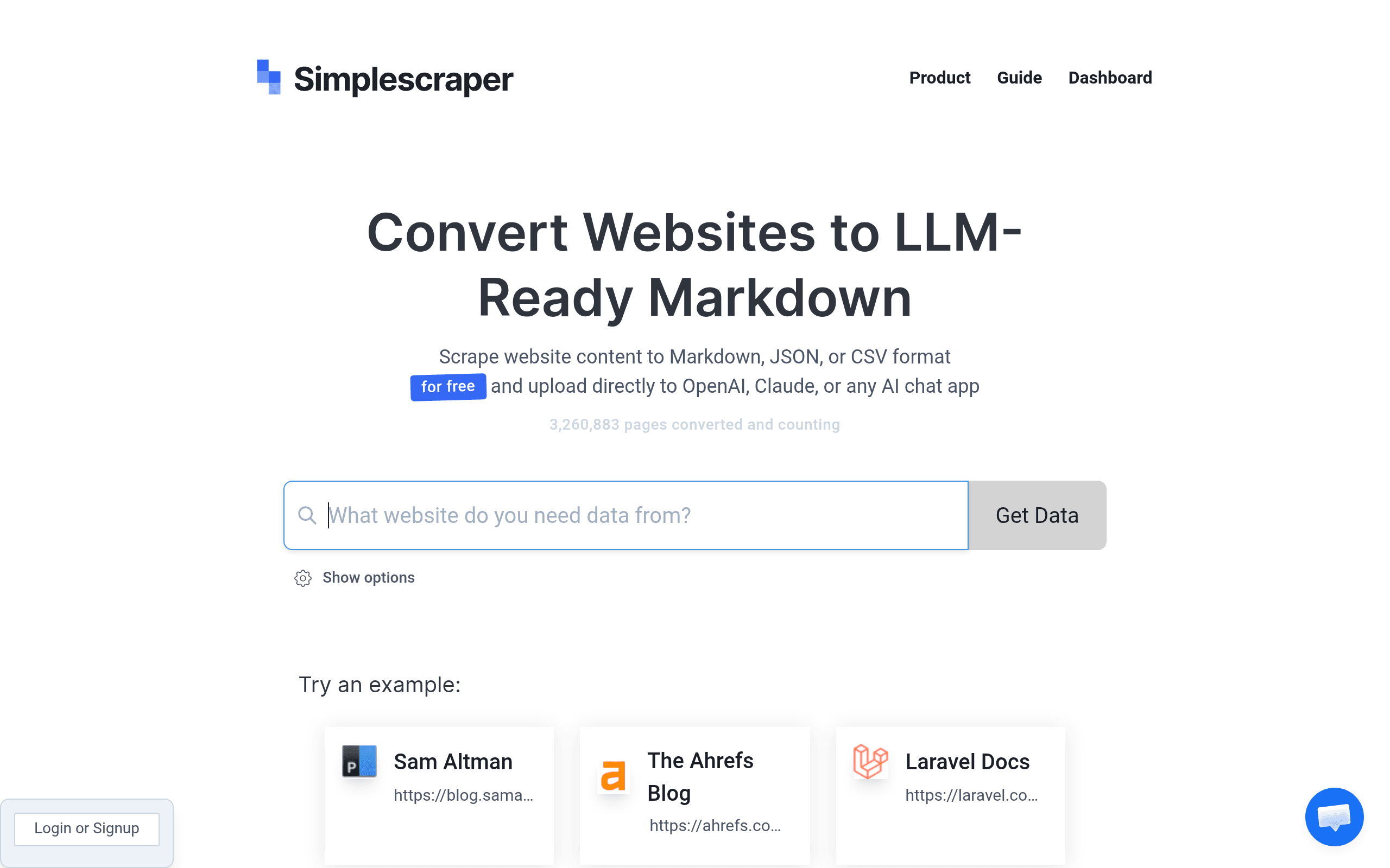 Simplescraper