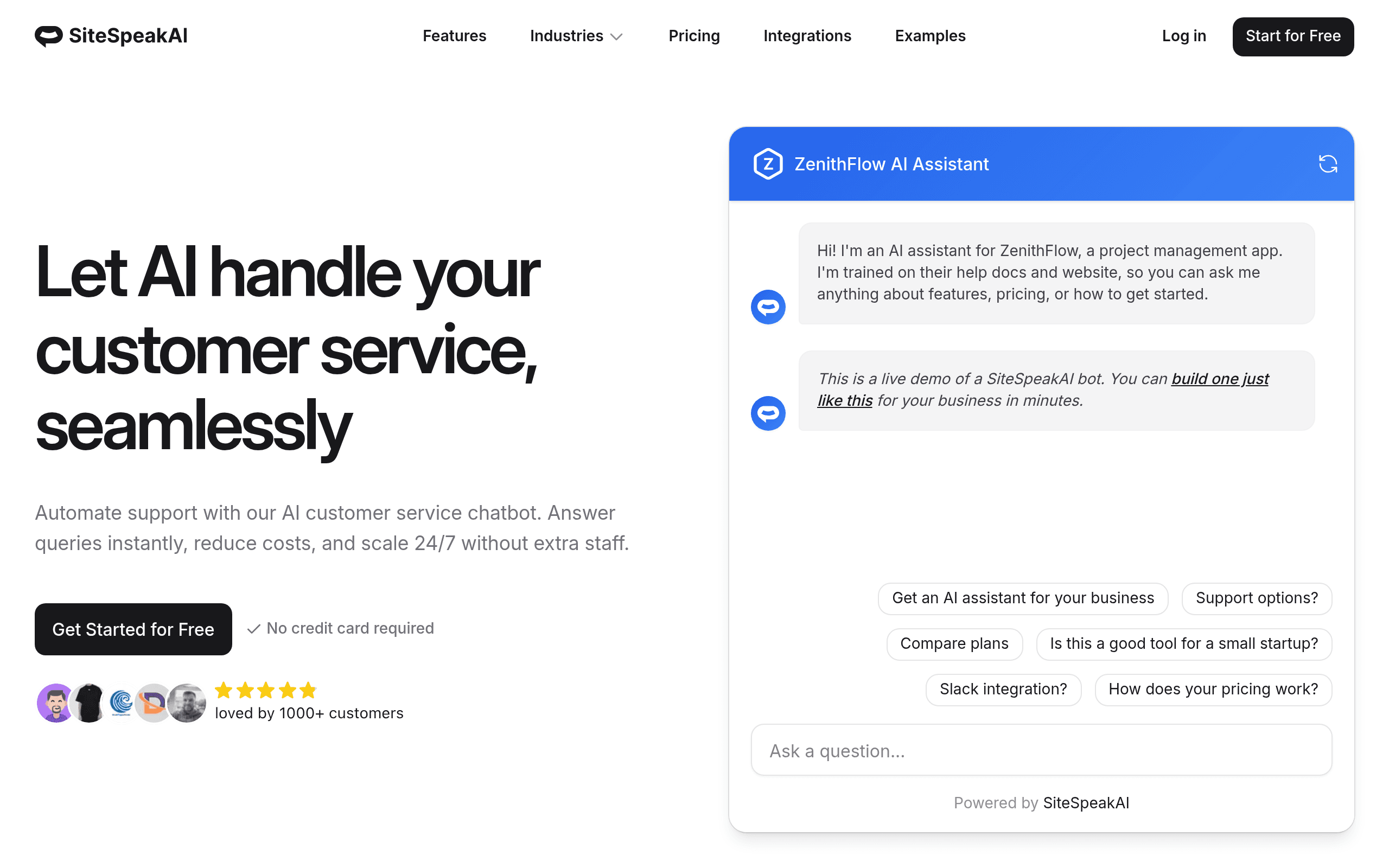 SiteSpeakAI