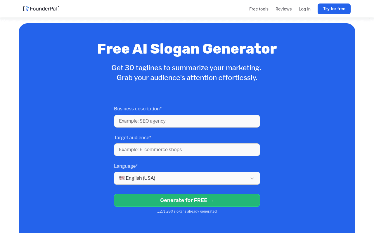 Slogan Generator