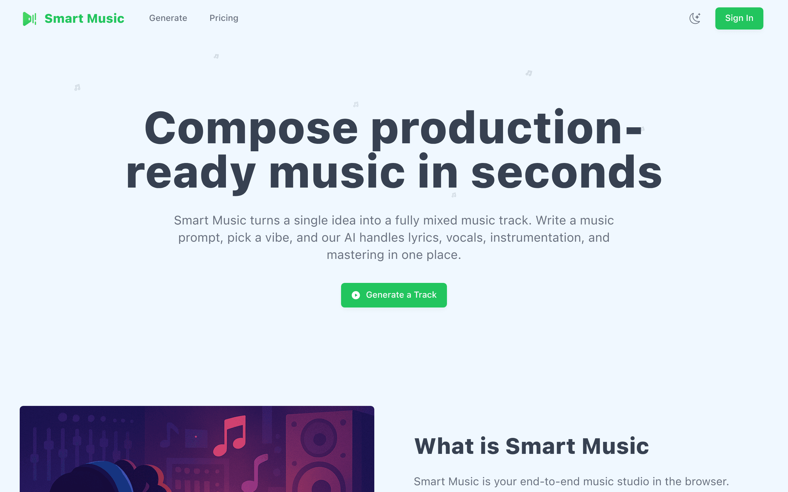 Smart Music Generator