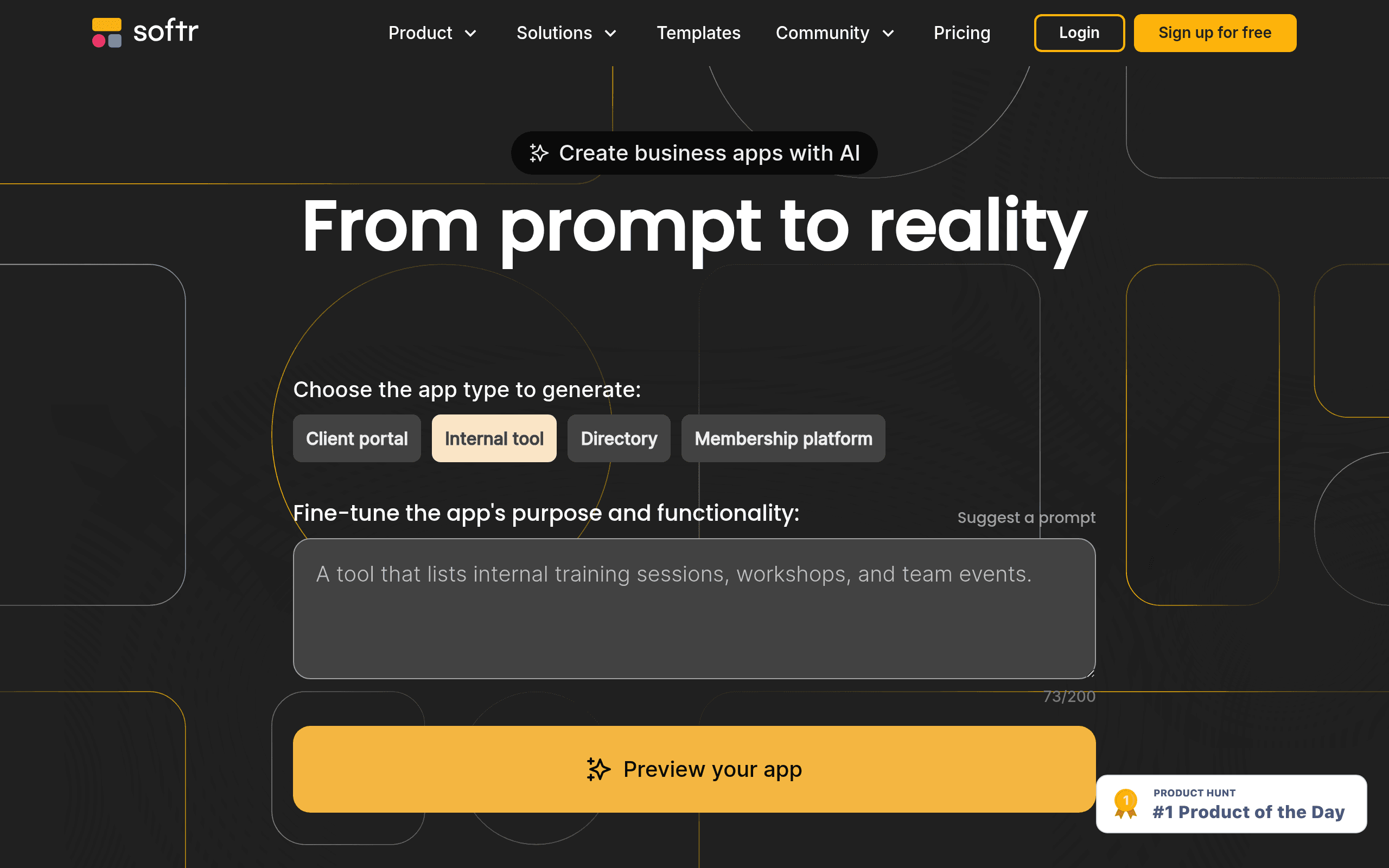 Softr AI