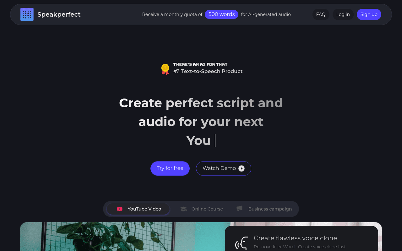 SpeakPerfect AI