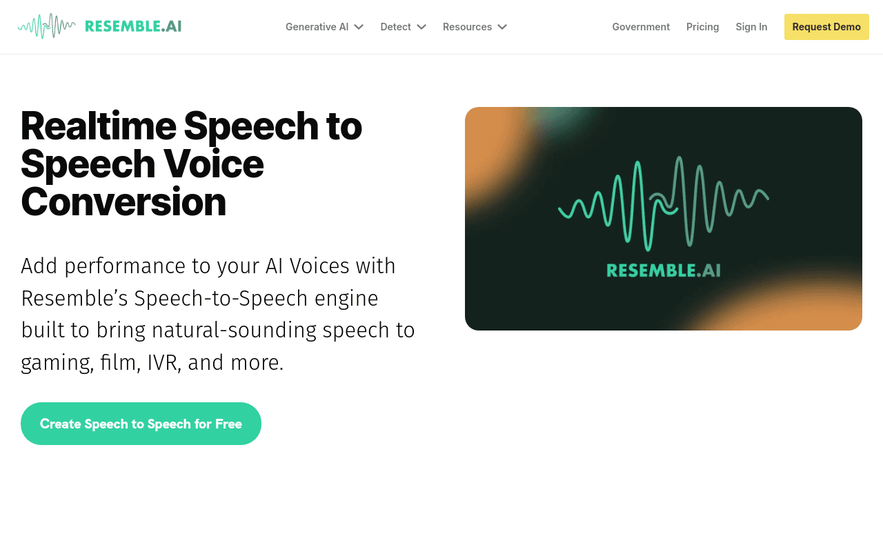 Speech-to-Speech