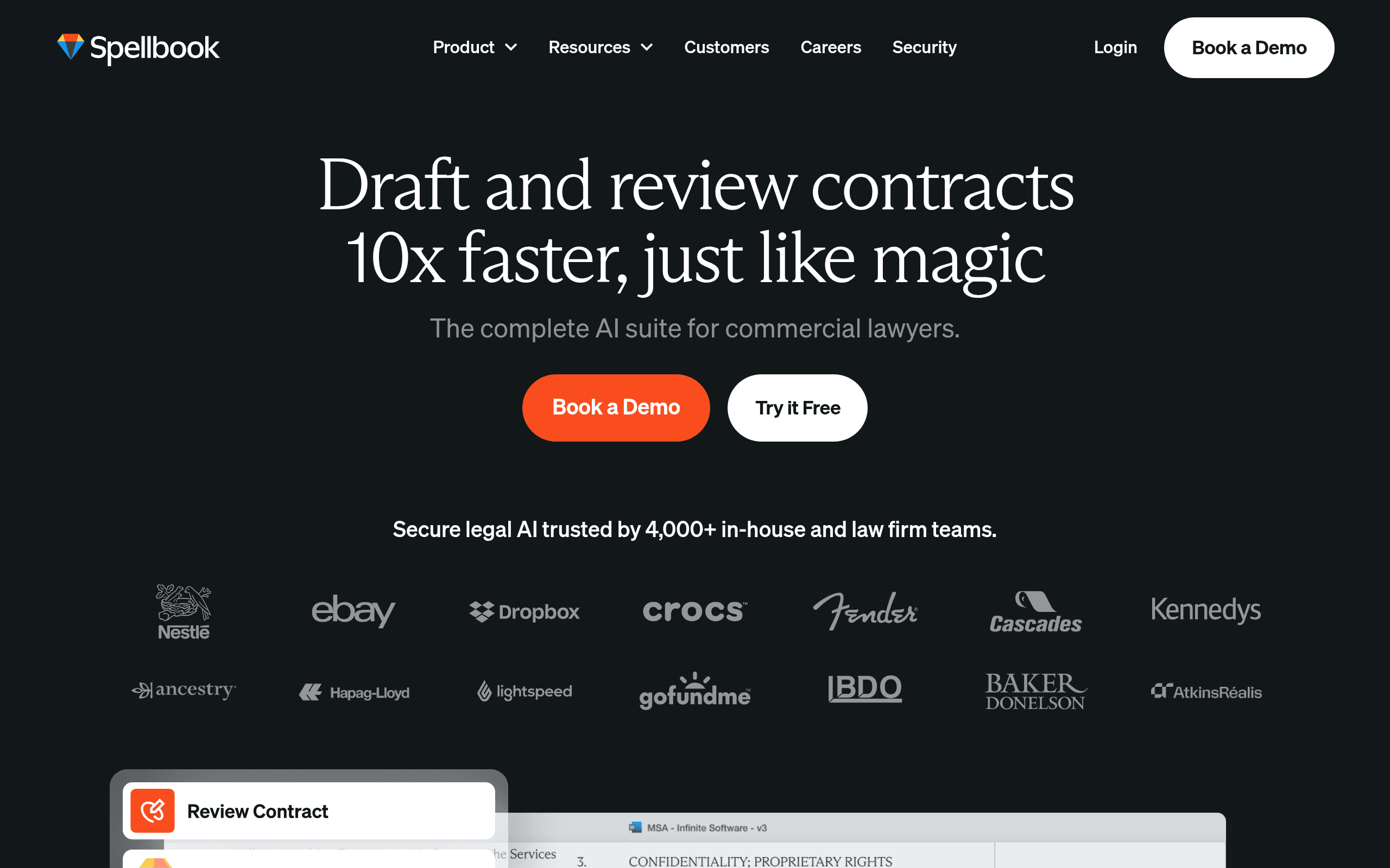 Spellbook - Разработка и анализ контрактов с ИИ