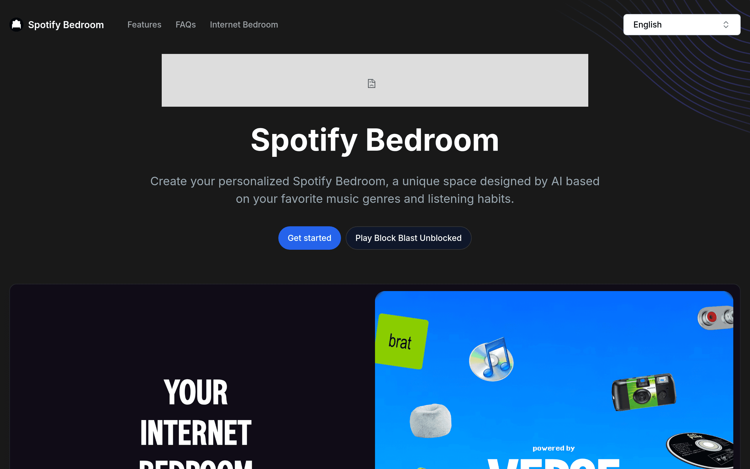 Spotify Bedroom