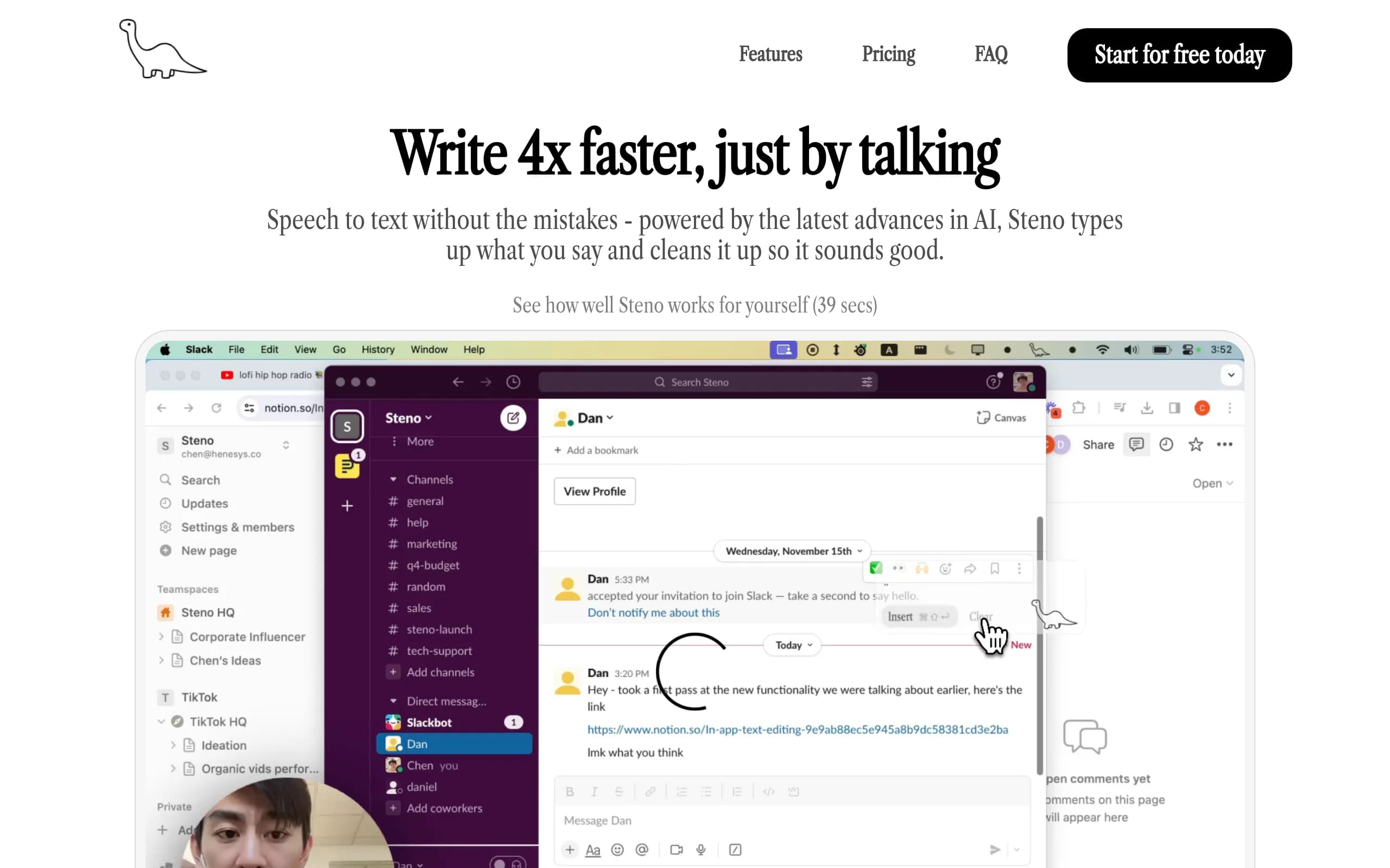 Steno for MacOS