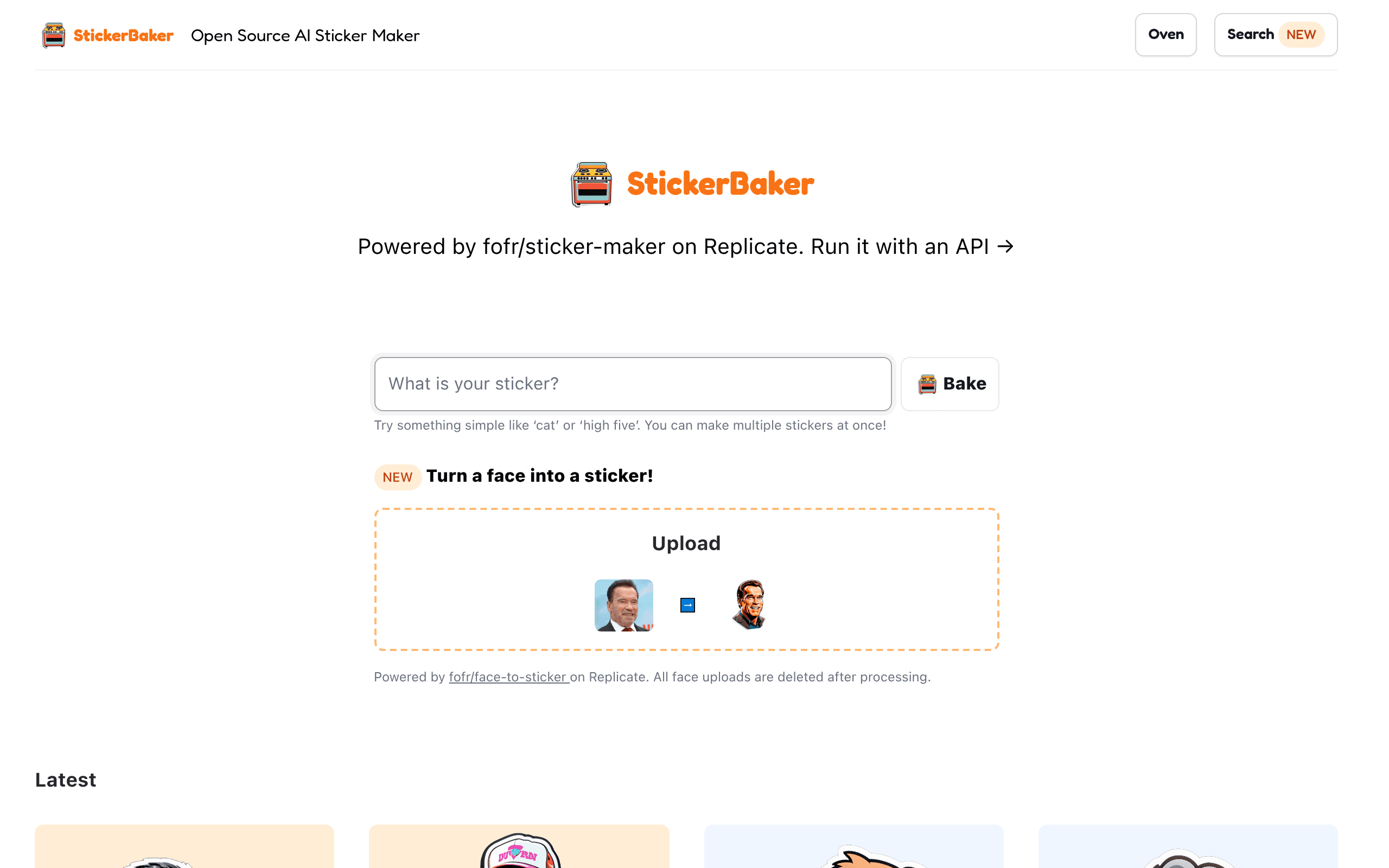 Stickerbaker