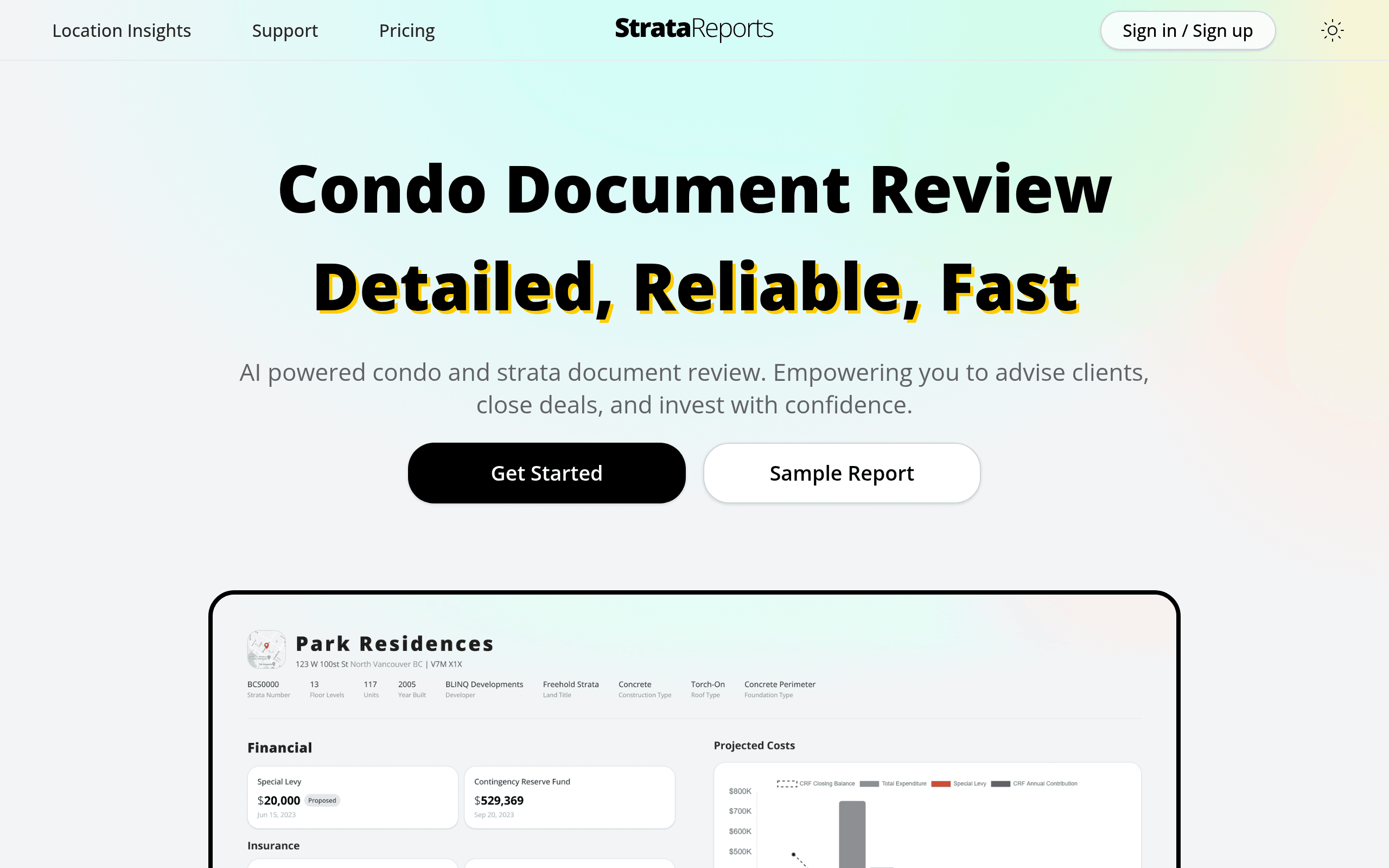 StrataReports