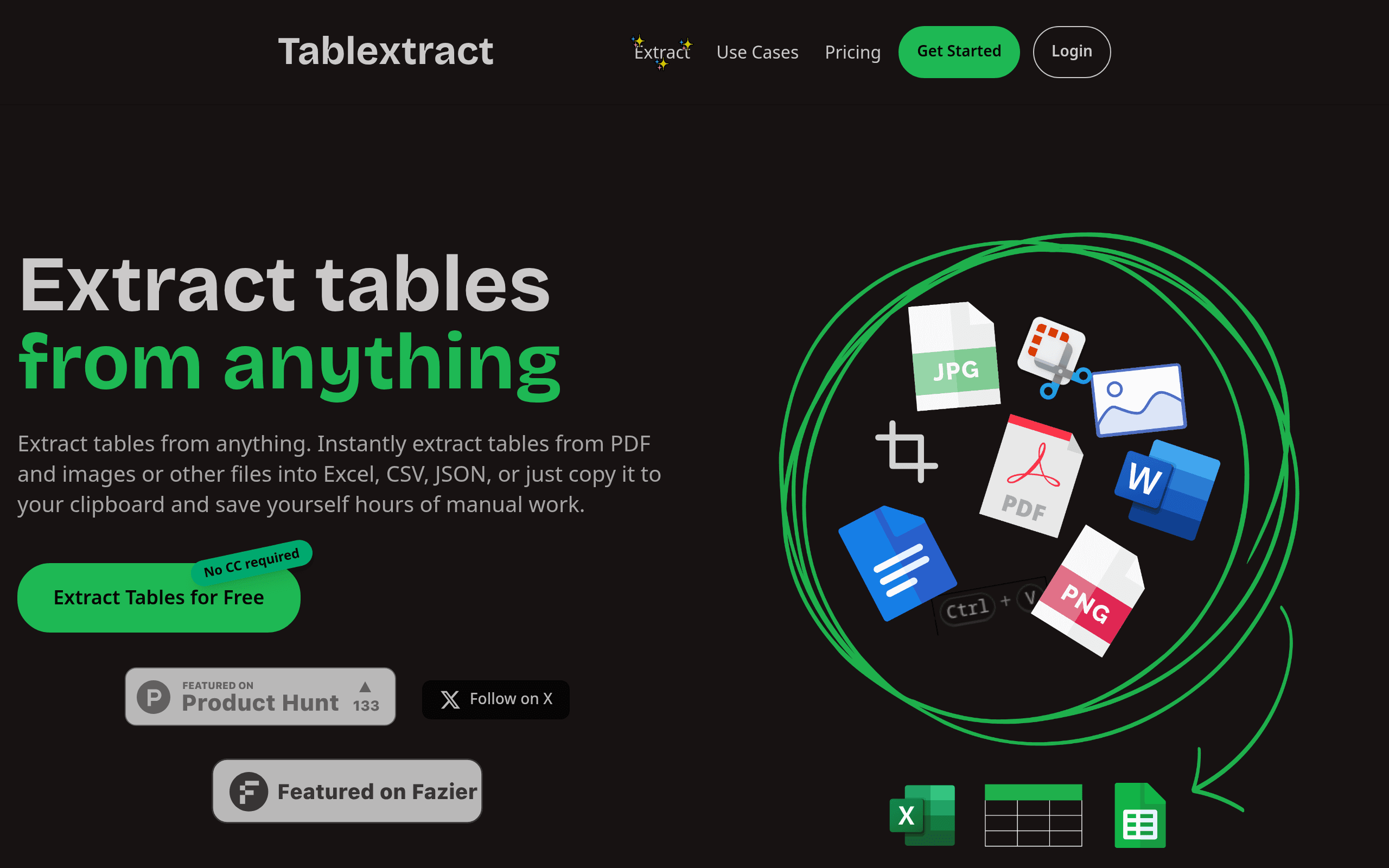 Tablextract