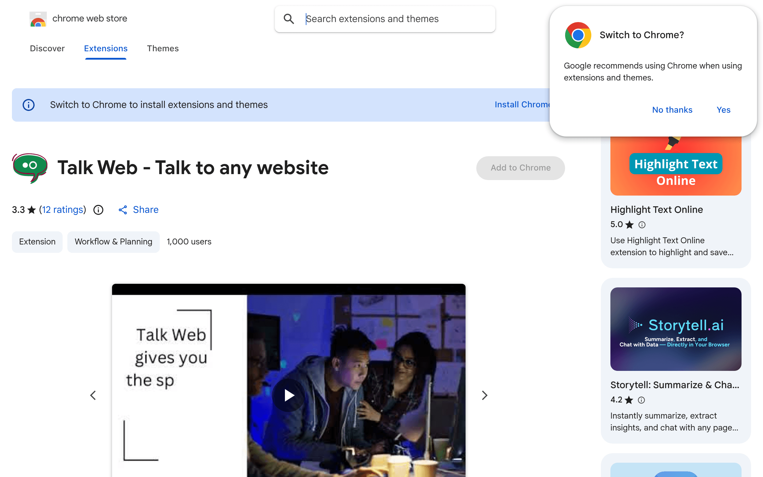 TalkWeb