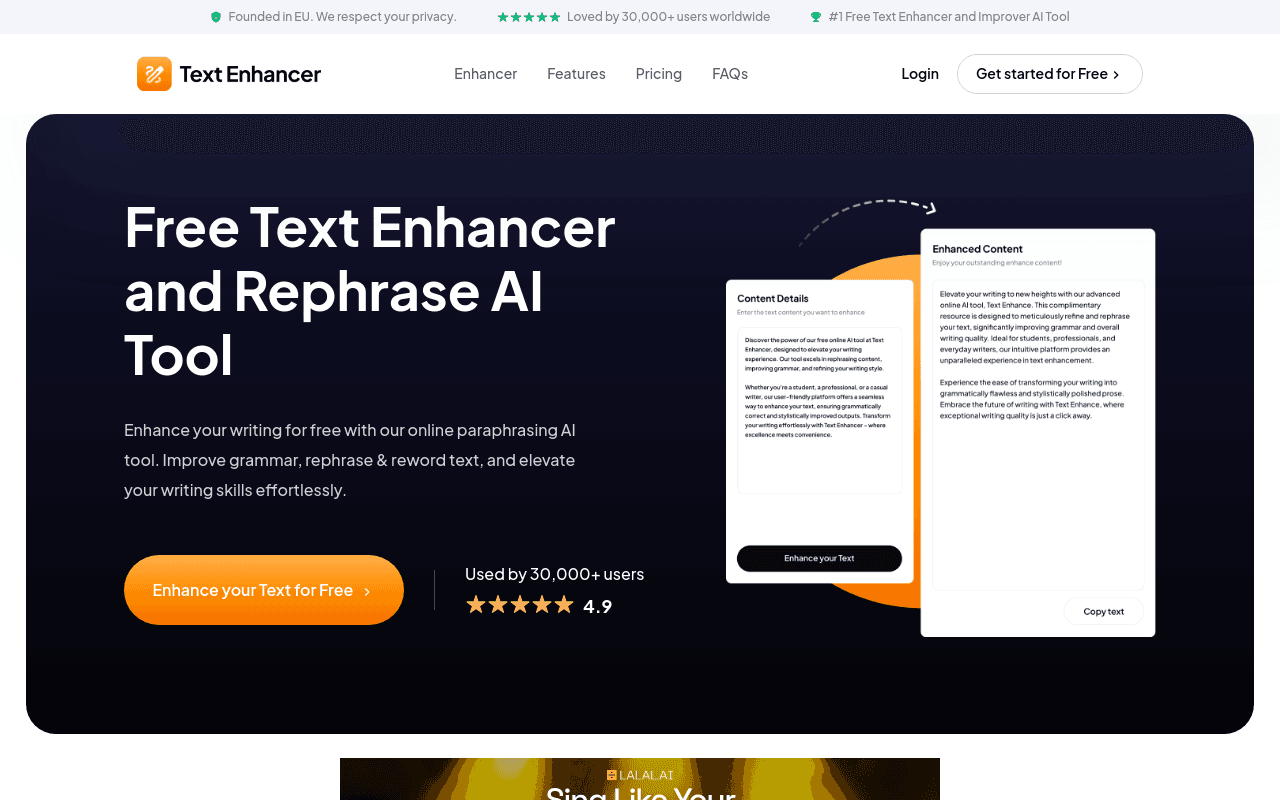 Text Enhancer AI