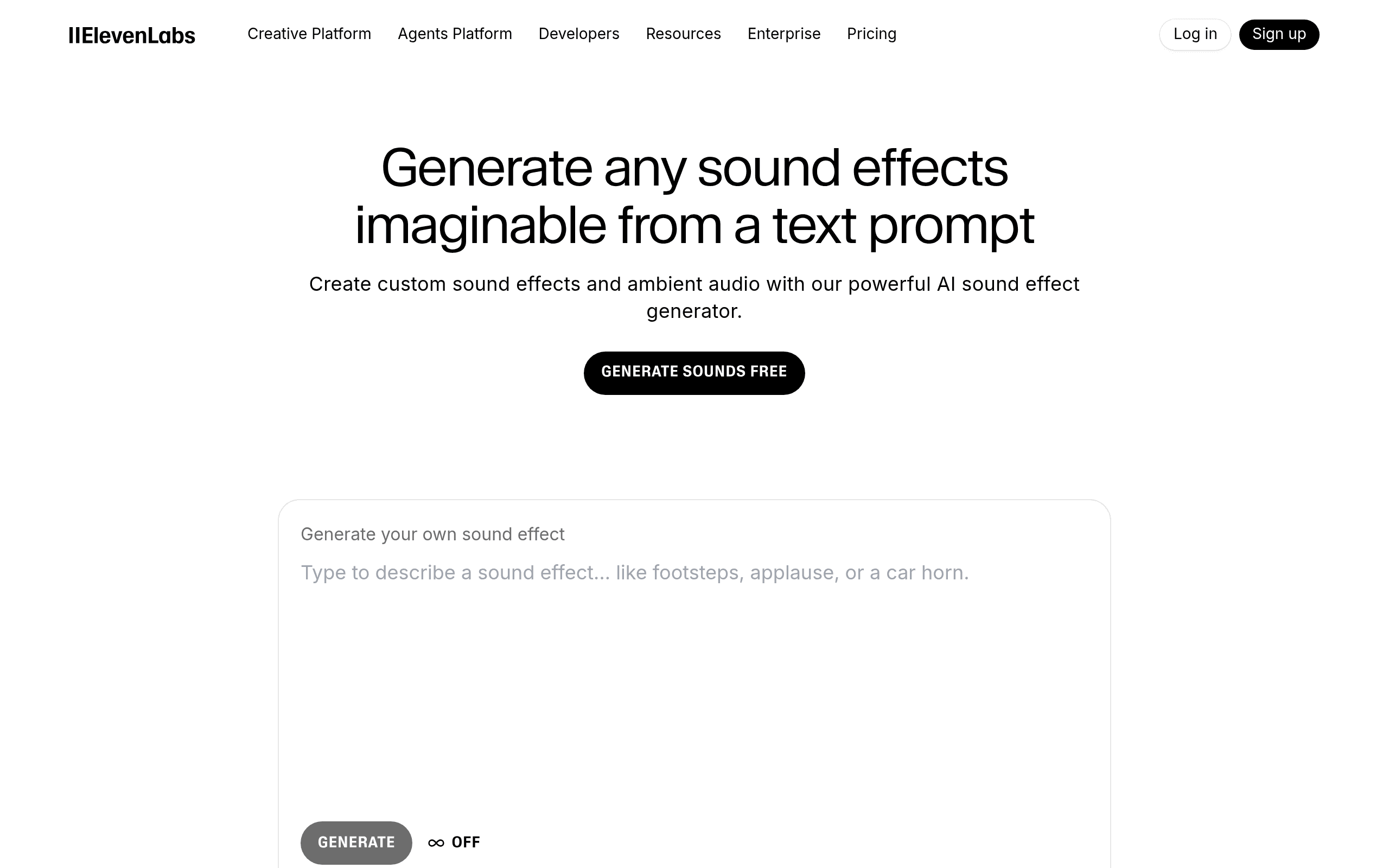 Text to Sound Effects (ElevenLabs)