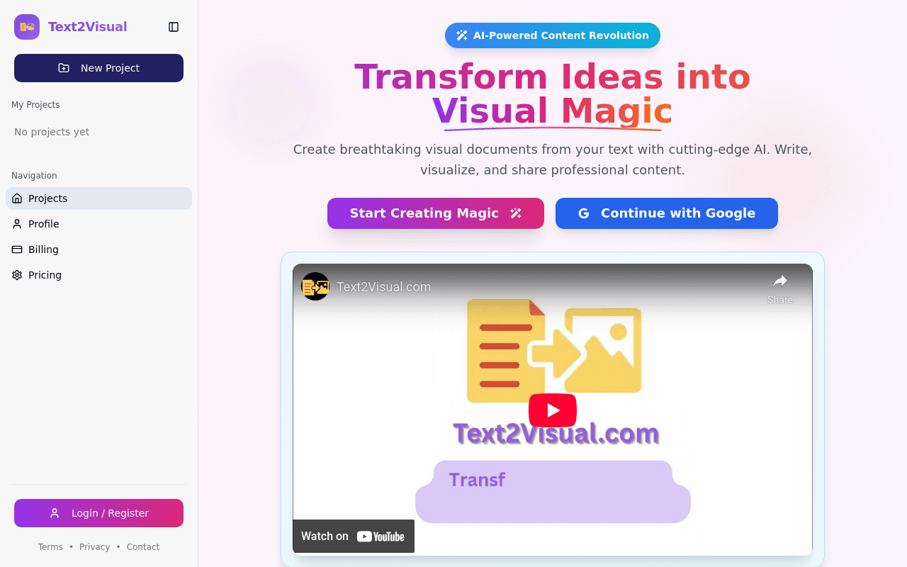 Text2Visual
