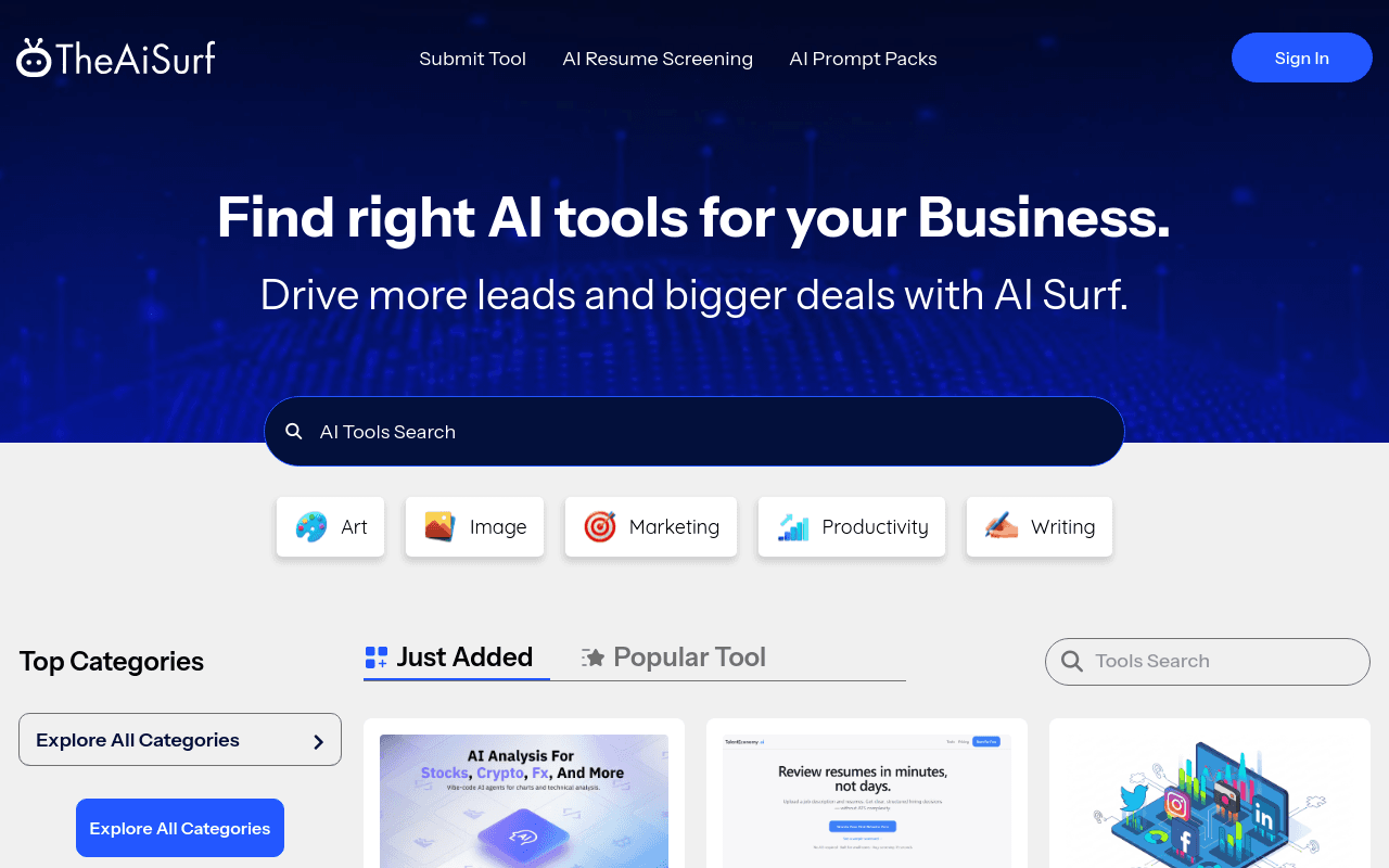 The AI Surf