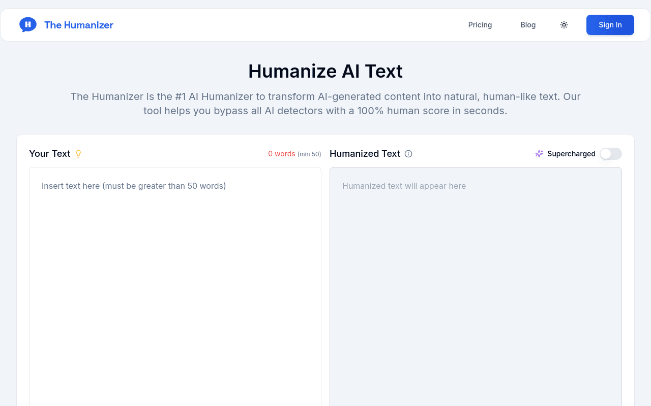 The Humanizer