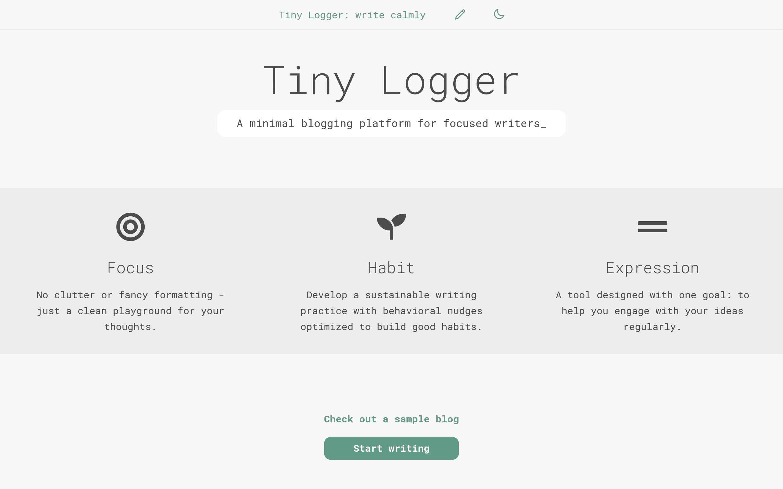 TinyLogger Skin