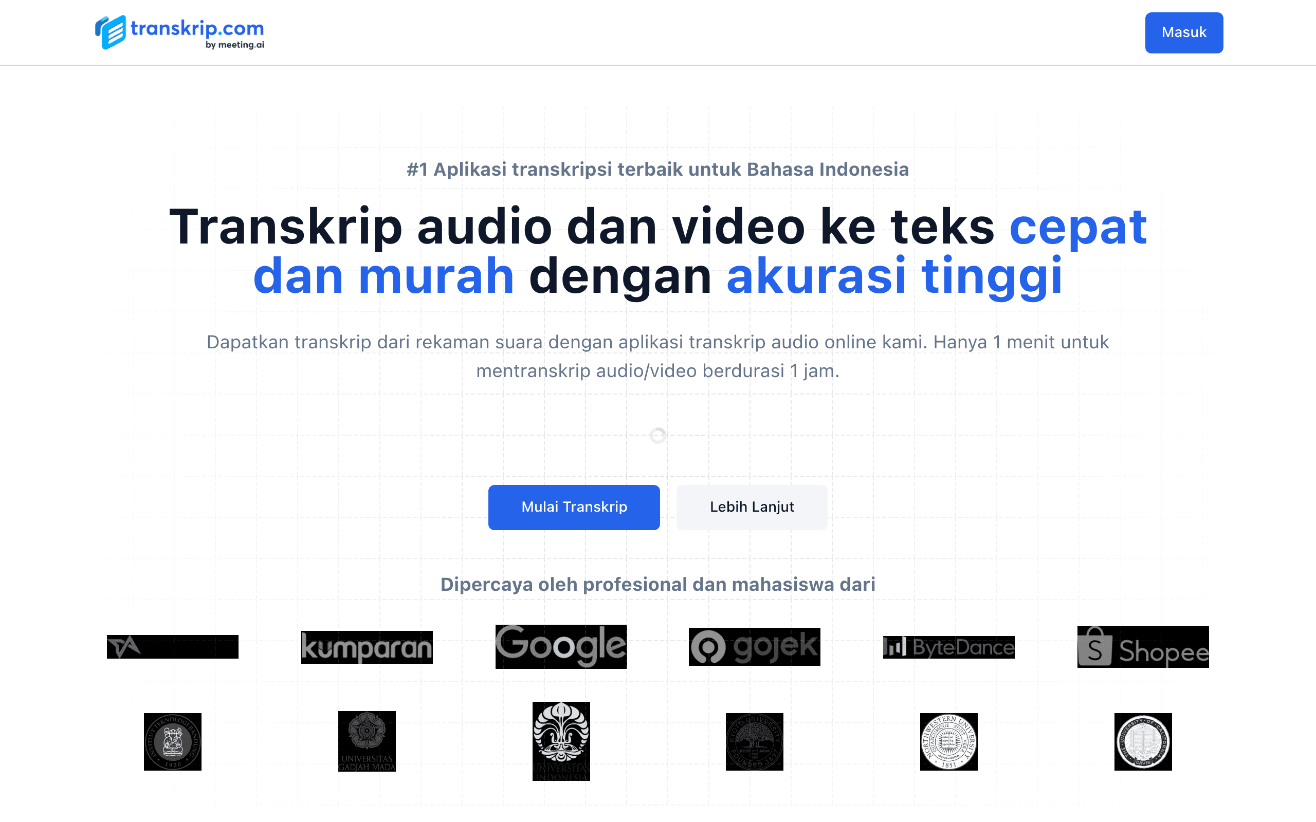 Transkrip.xyz