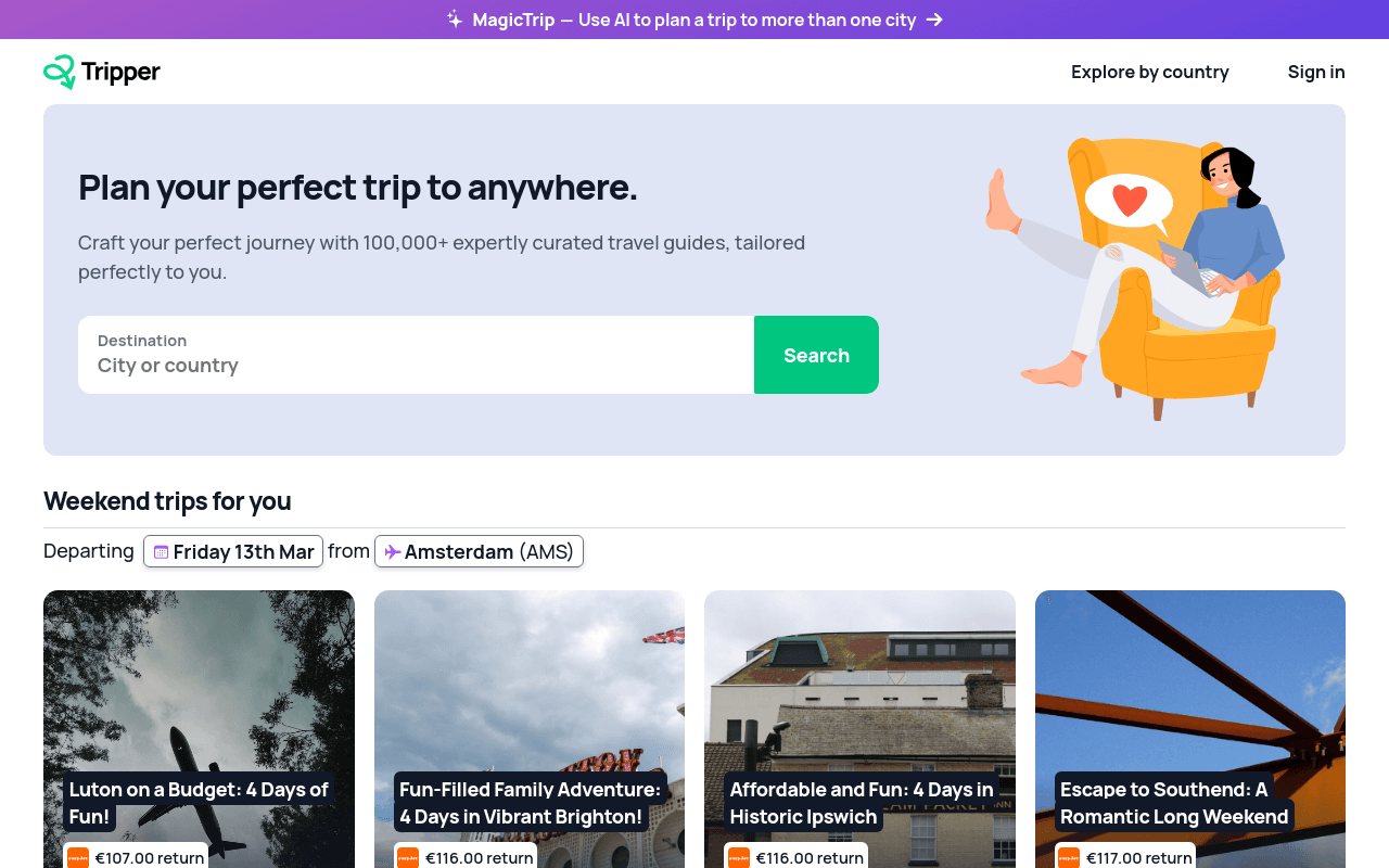 TripperGuide - AI Travel Planner