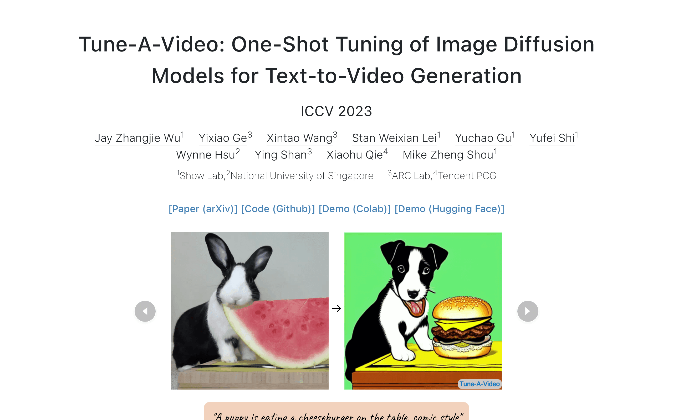 Tune-A-Video