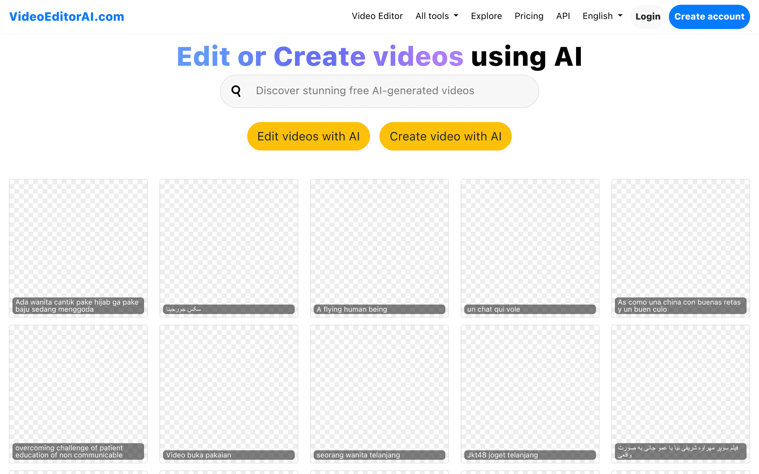 Video Editor AI