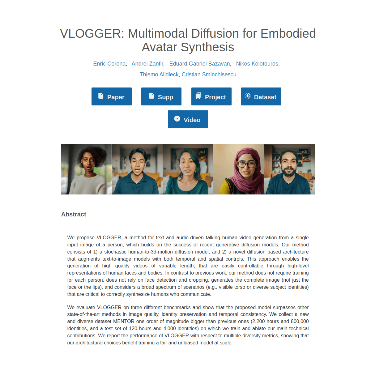 VLOGGER by Google