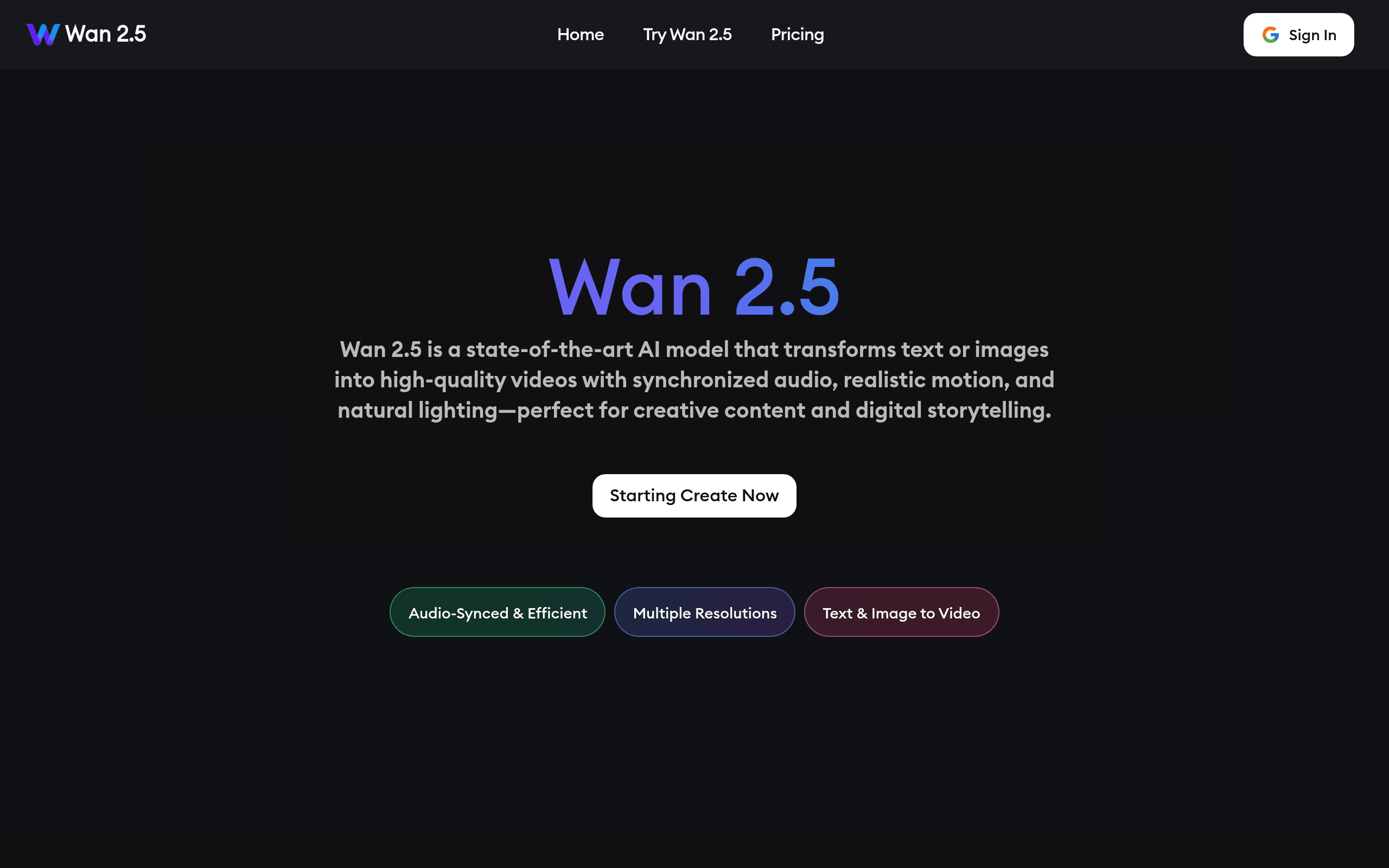 Wan 2.5 Net
