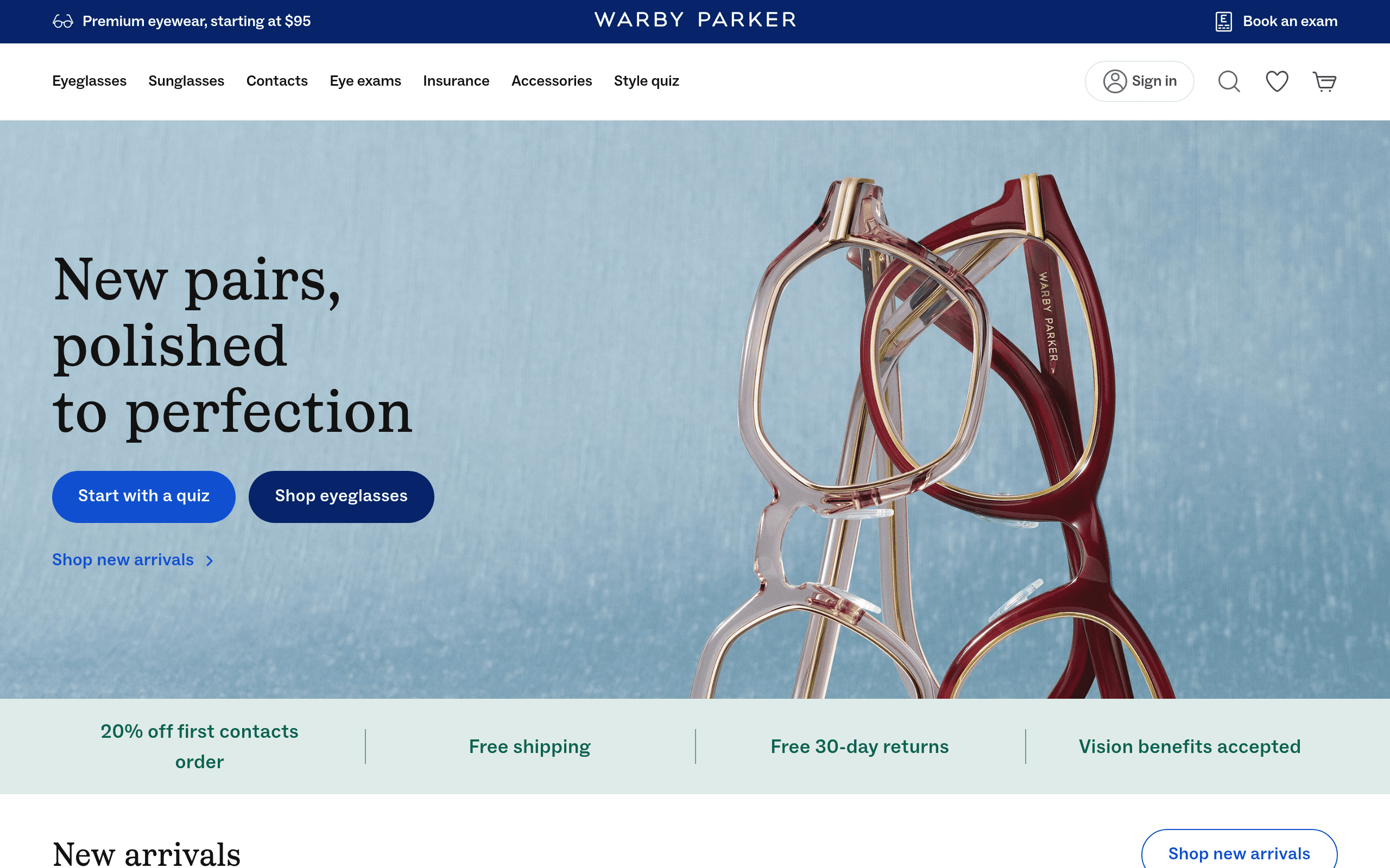 Warby Parker App