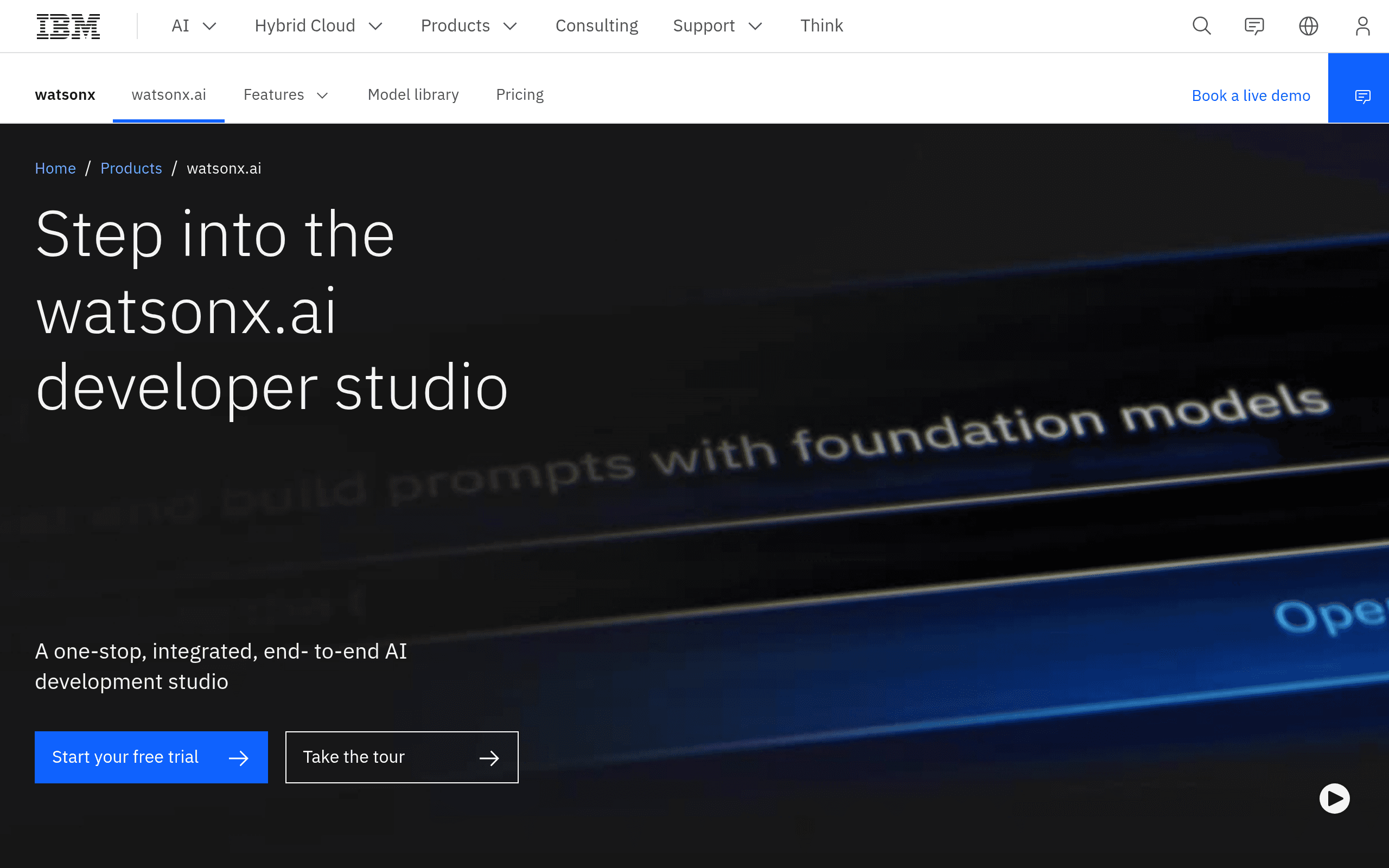 WatsonX.ai by IBM