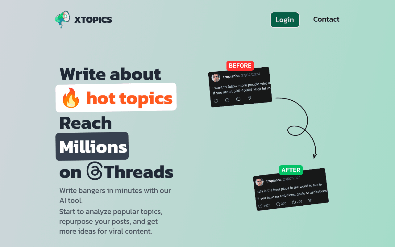 X Topics