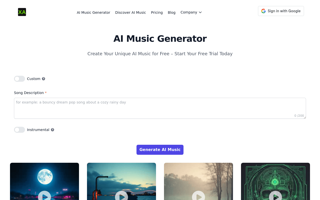 XA AI Music
