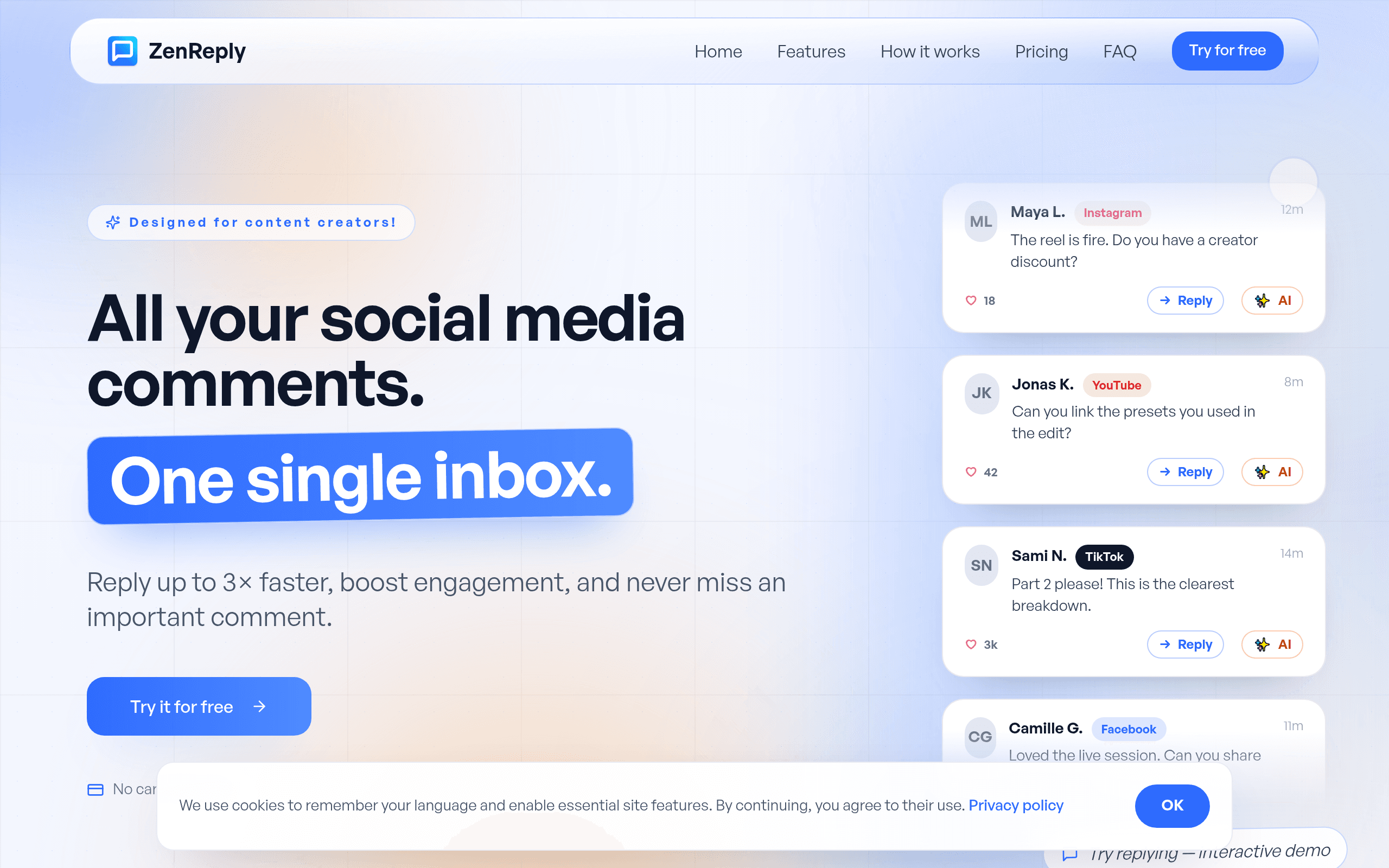 ZenReply