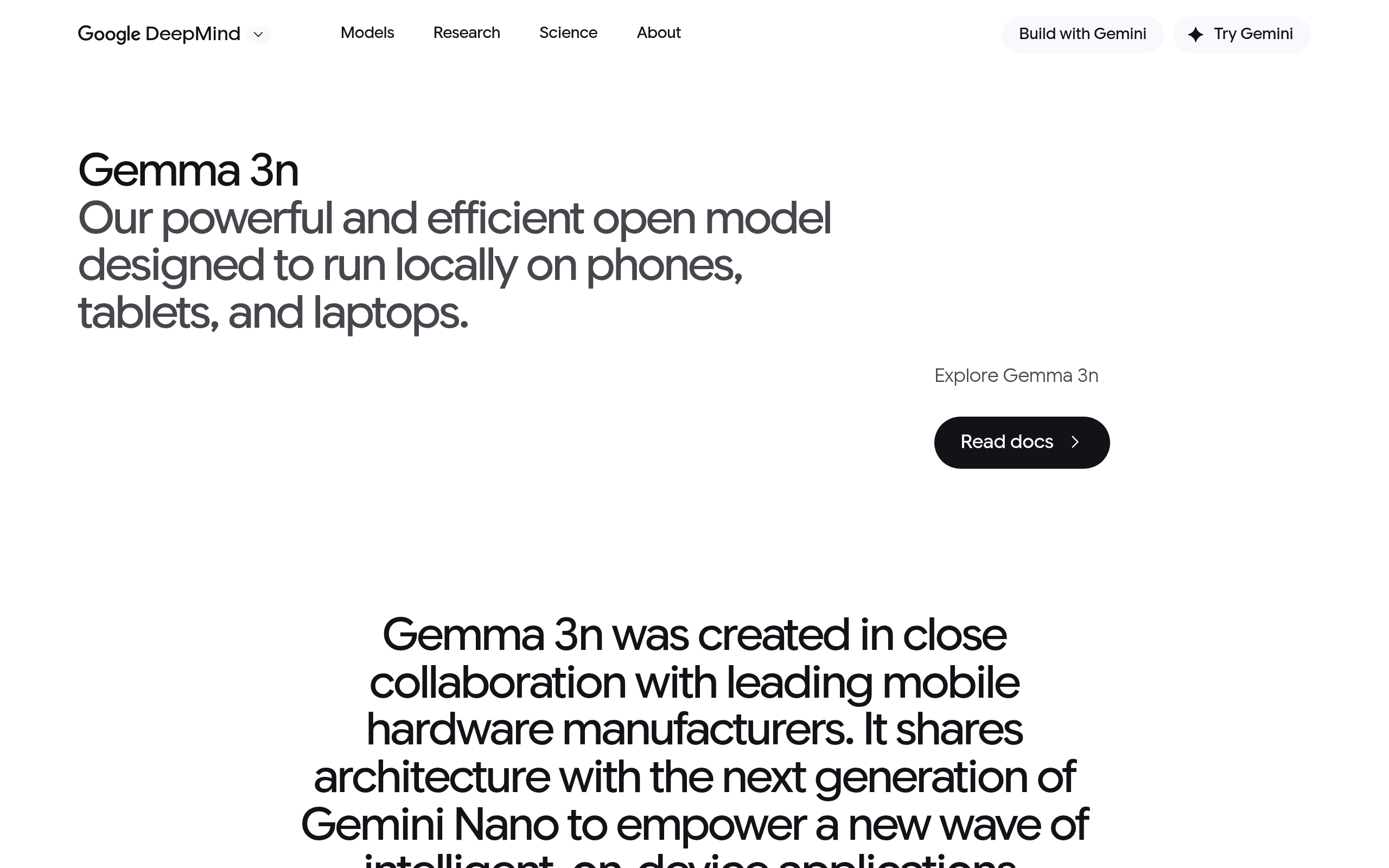 Gemma 3n