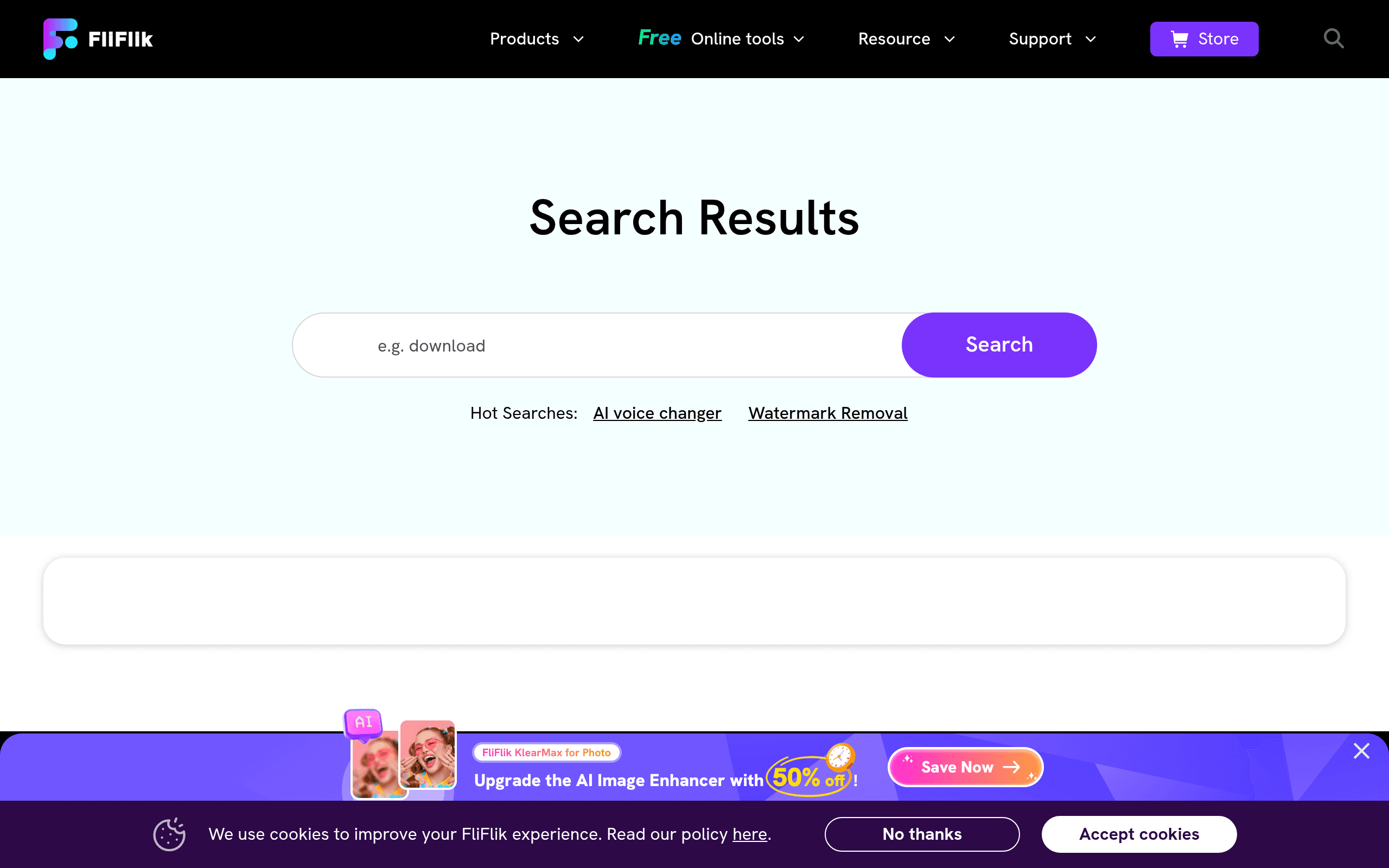FliFlik Watermark Remover