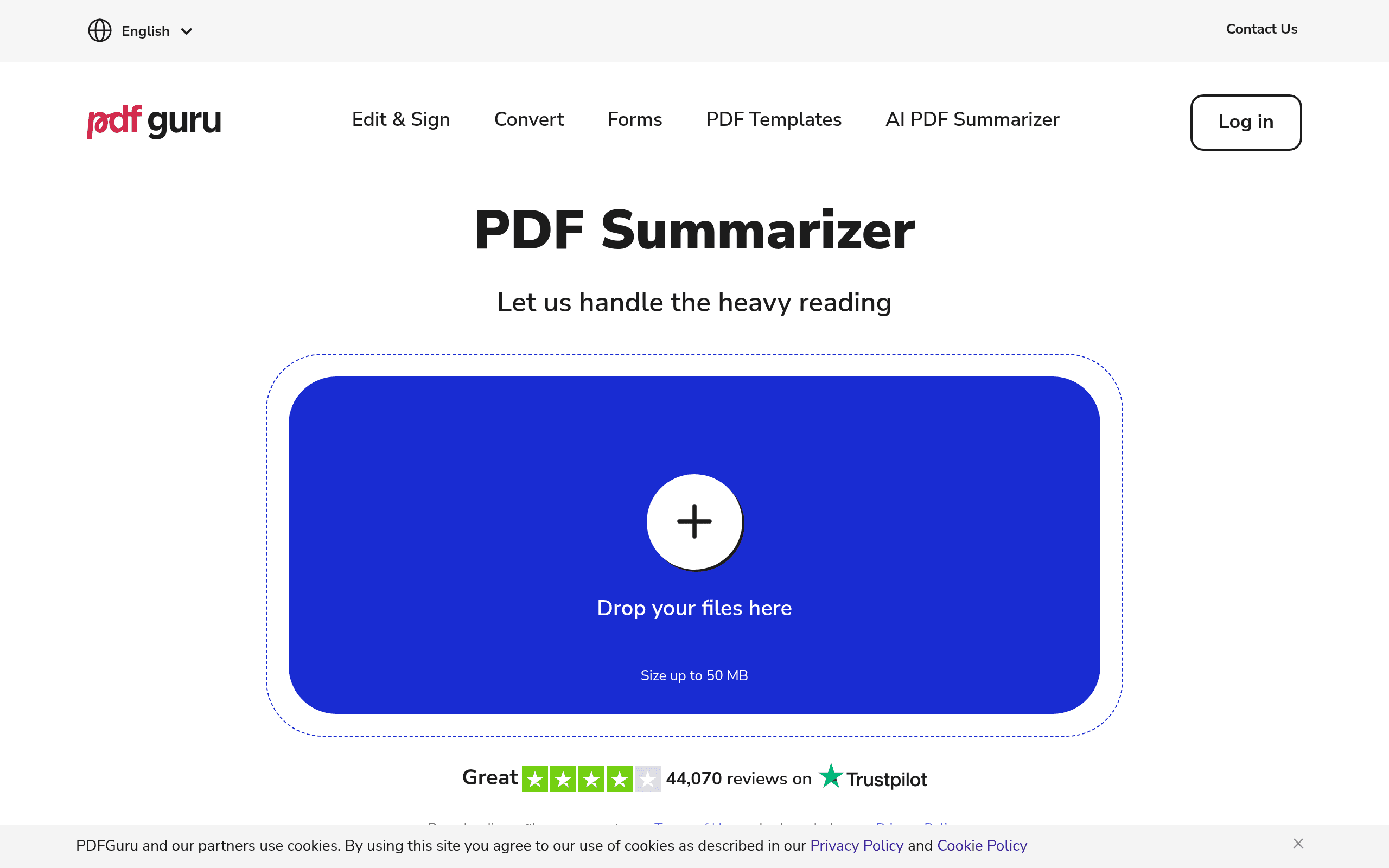 PDF Summarizer by PDF Guru