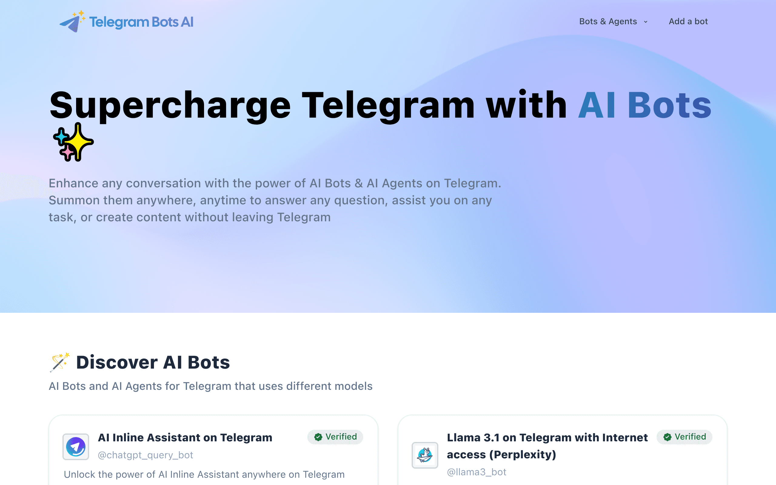 Telegram Bots AI